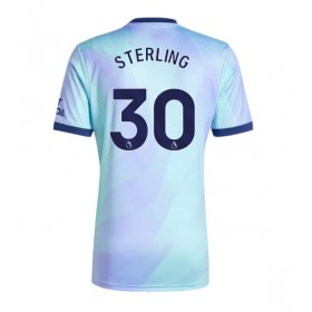 Pánské fotbalový oblečení Arsenal Raheem Sterling #30 Tretí košile 2024-25 Krátkým Rukávem